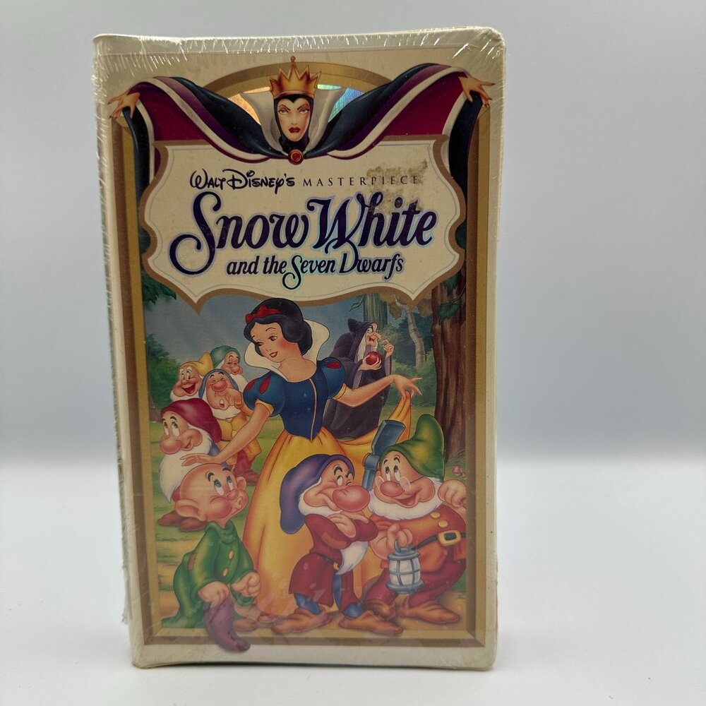 Walt Disneys Masterpiece Snow White And The Seven Dwarfs VHS New Sealed Classic
